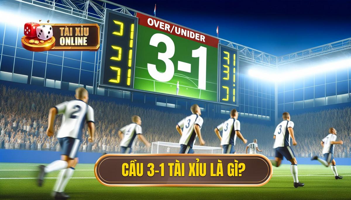Cầu 3-1 tài xỉu: Hiểu đúng, áp dụng chuẩn để nâng cao tỷ lệ thắng 1 Cầu 3-1 tài xỉu là gì